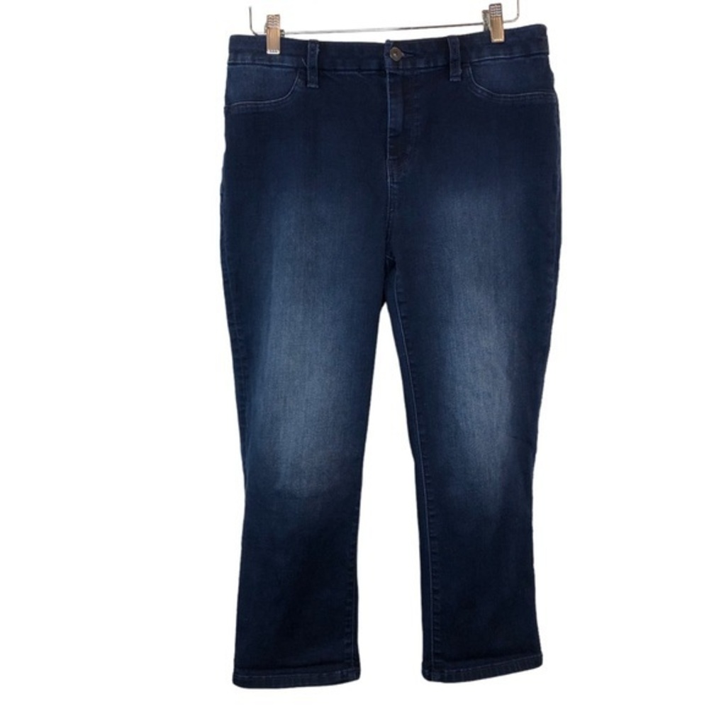 Chico’s Capri Blue Denim Jeans